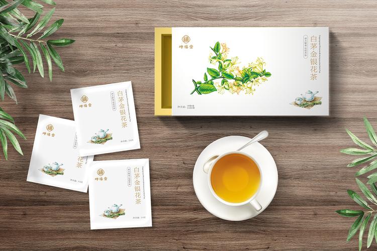 坤禧堂代用茶包装设计 东方美学的现代演绎